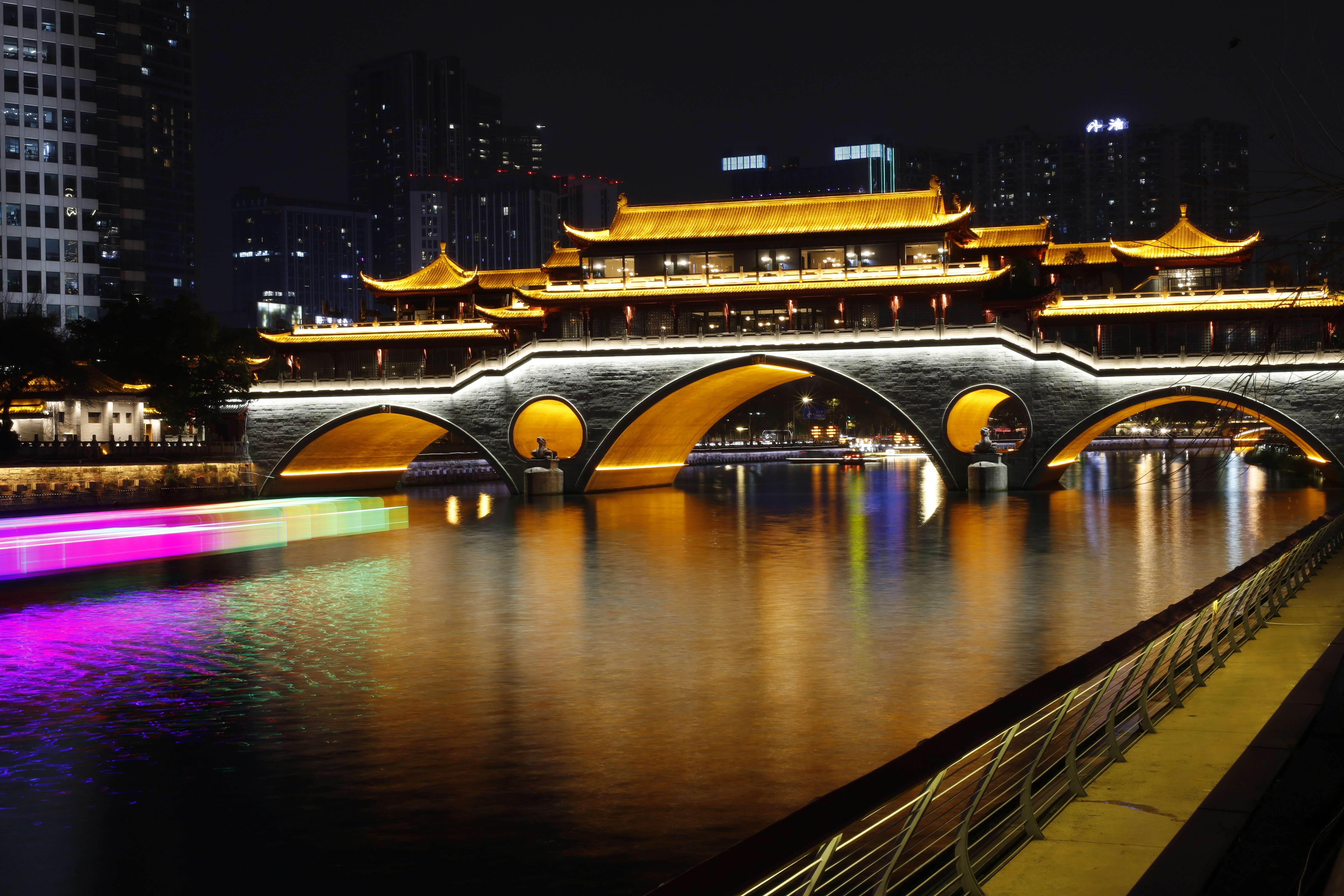 Anshun Bridge, Chengdu China