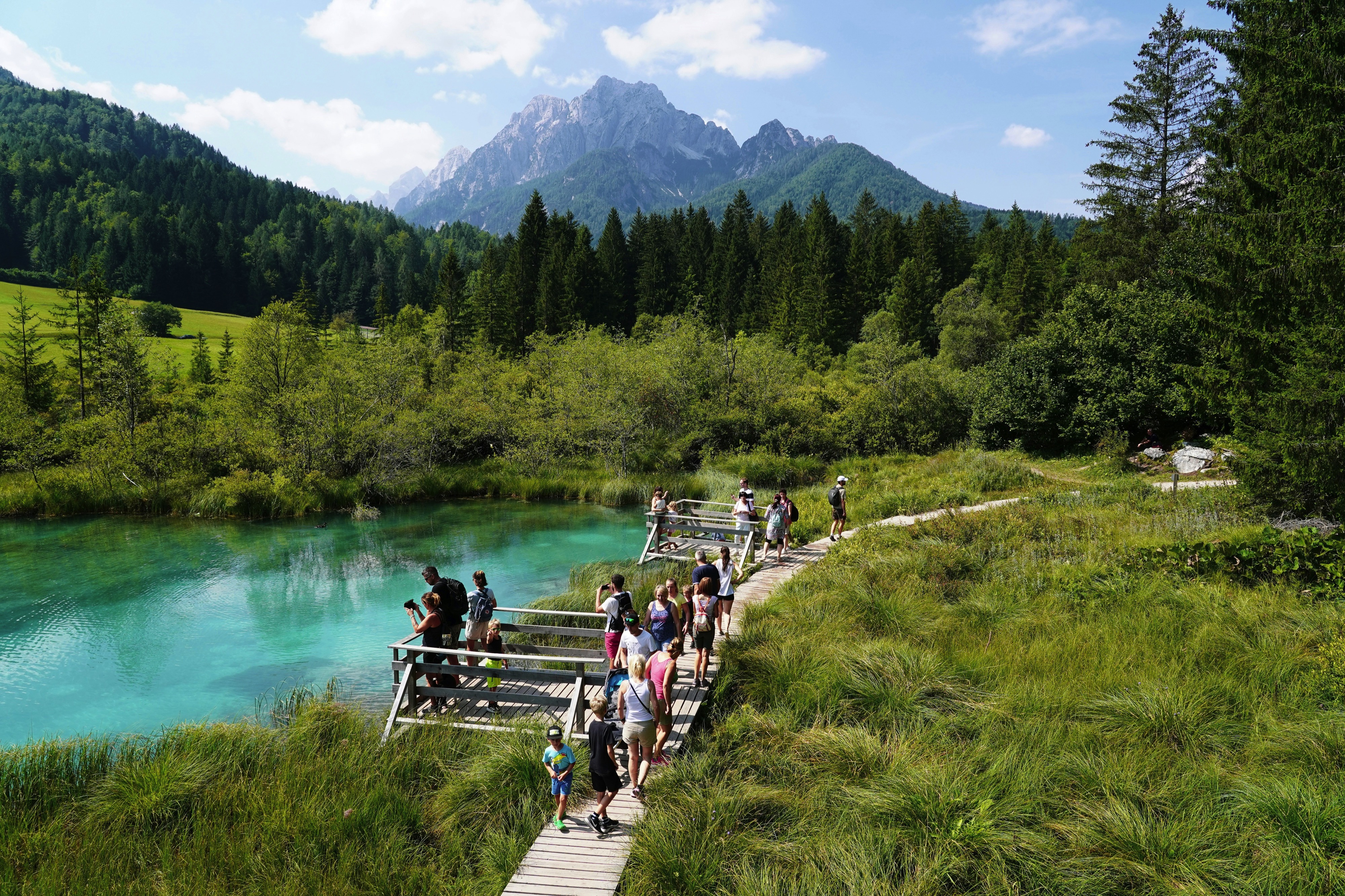 Zelenci, Kranjska Gora, Slovenia