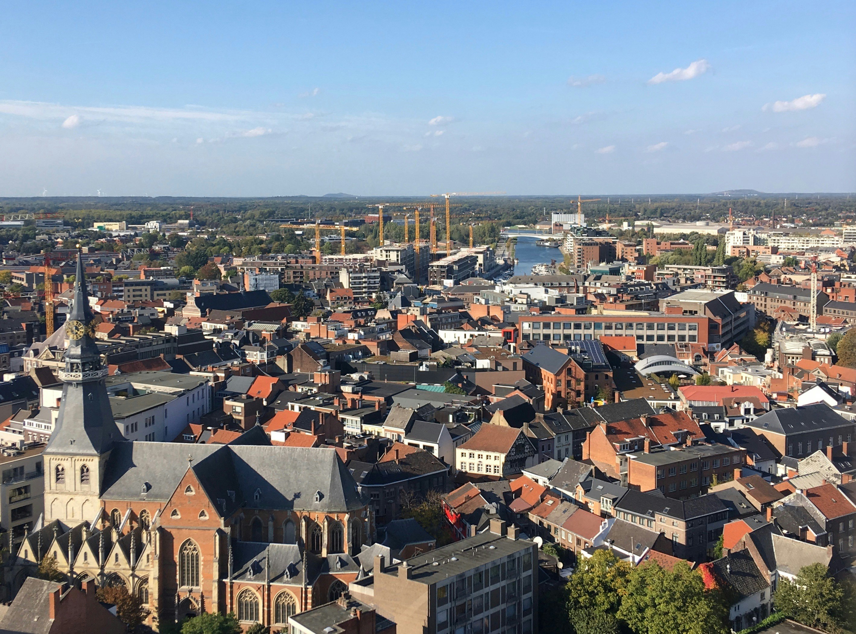 Panorama van Hasselt
