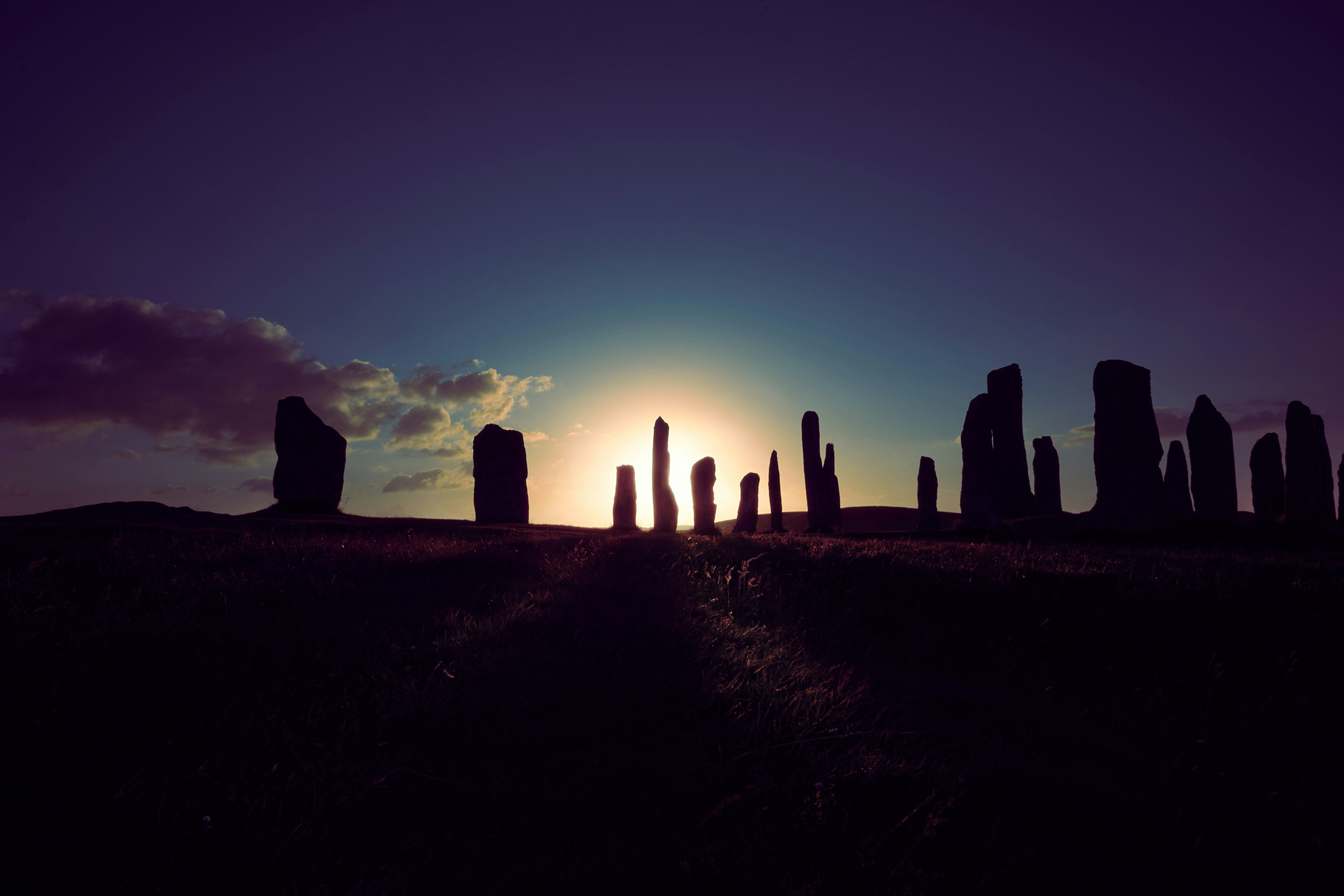Calanais Standing Stones, Isle of Lewis, United Kingdom