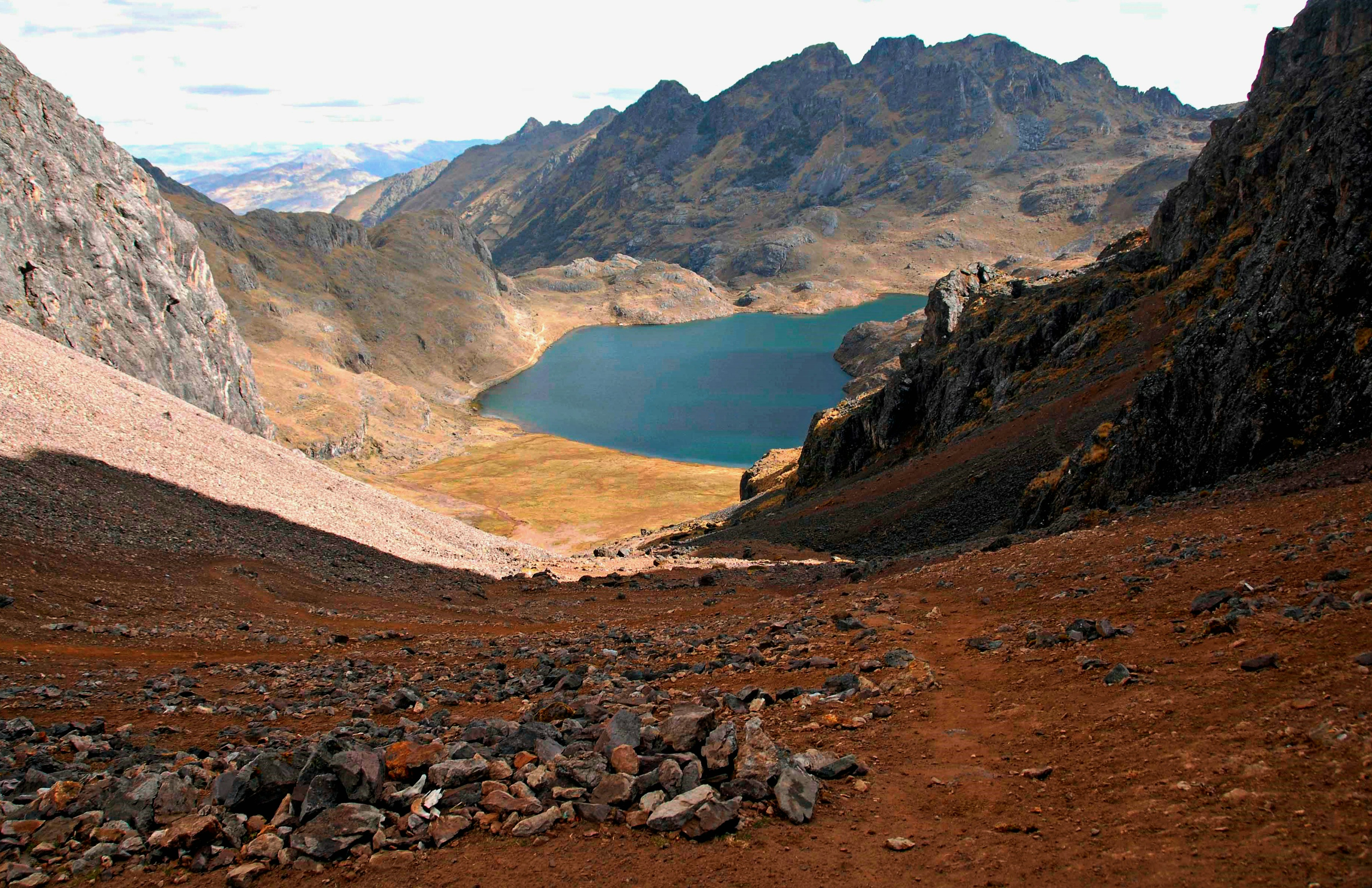 Lares Track at 16500 feet ,Peru
