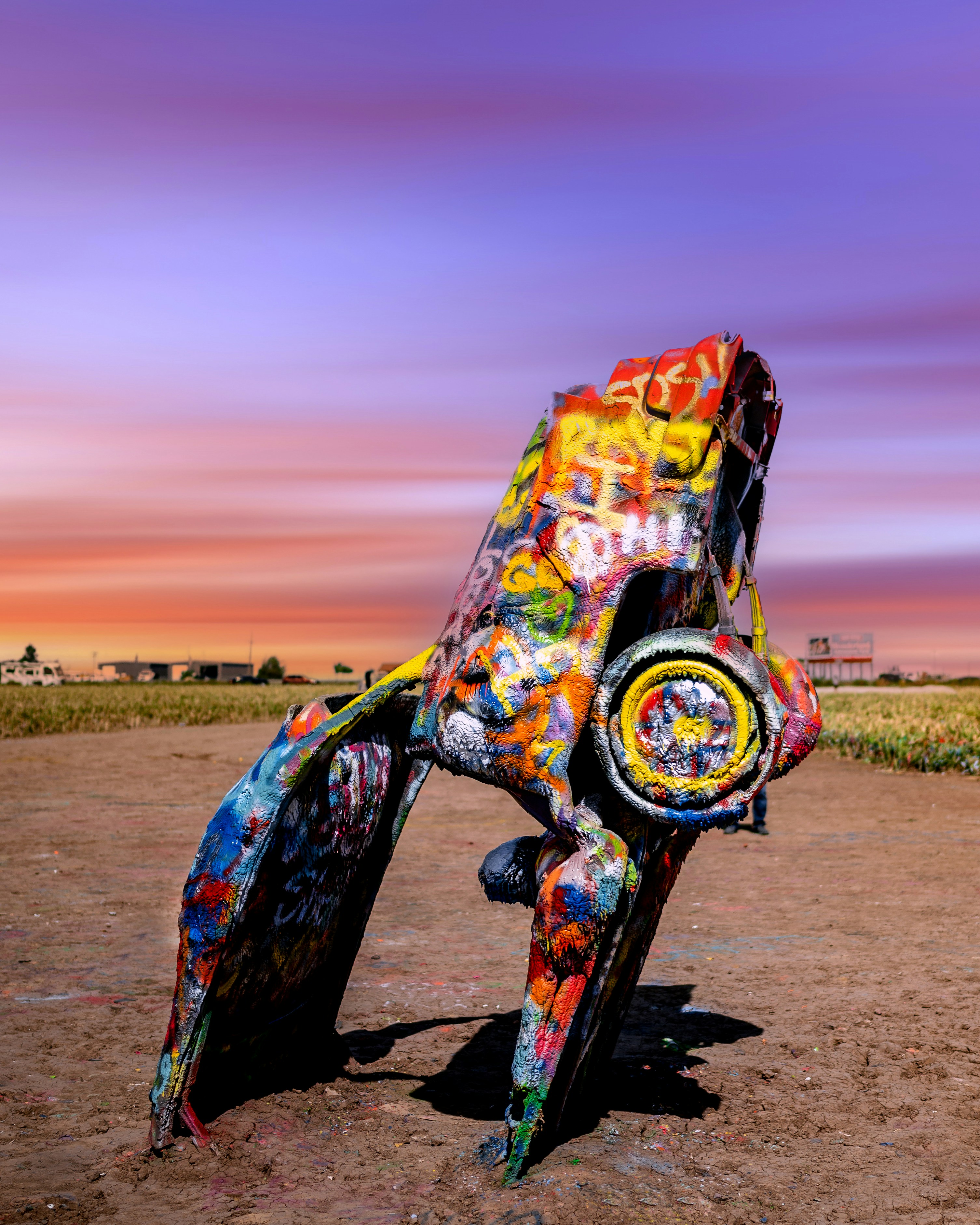Cadillac Ranch, Interstate 40 Frontage Road, Amarillo, TX, USA