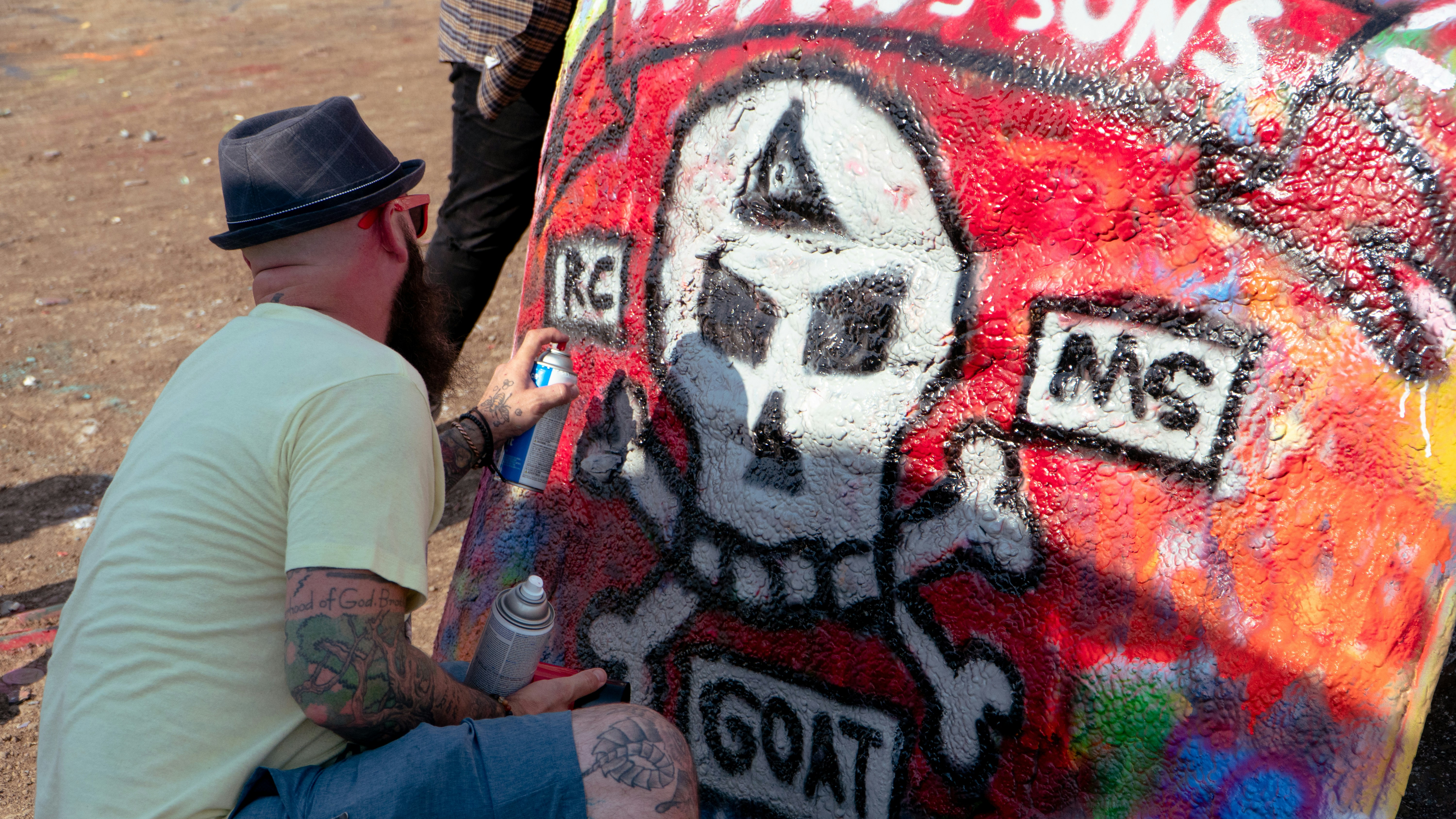 Cadillac Ranch, Interstate 40 Frontage Road, Amarillo, TX, USA