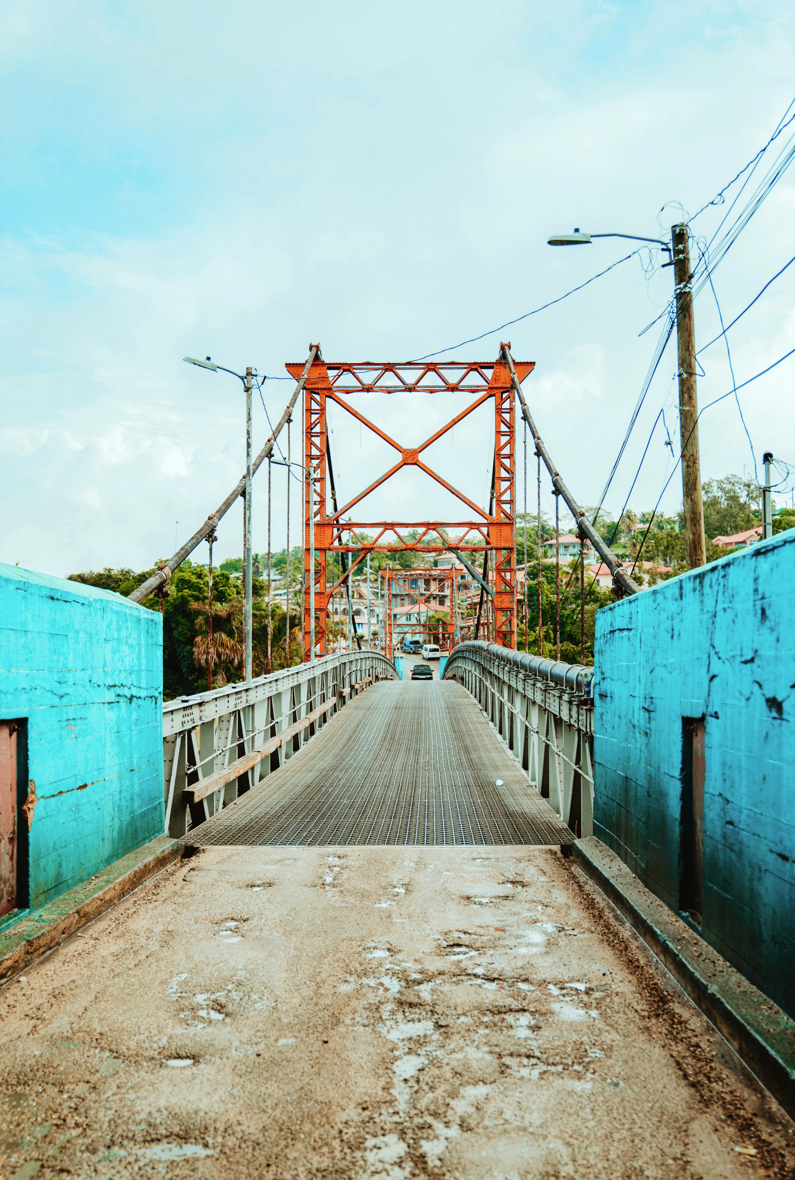 Hawkesworth Bridge in Downtown San Ignacio