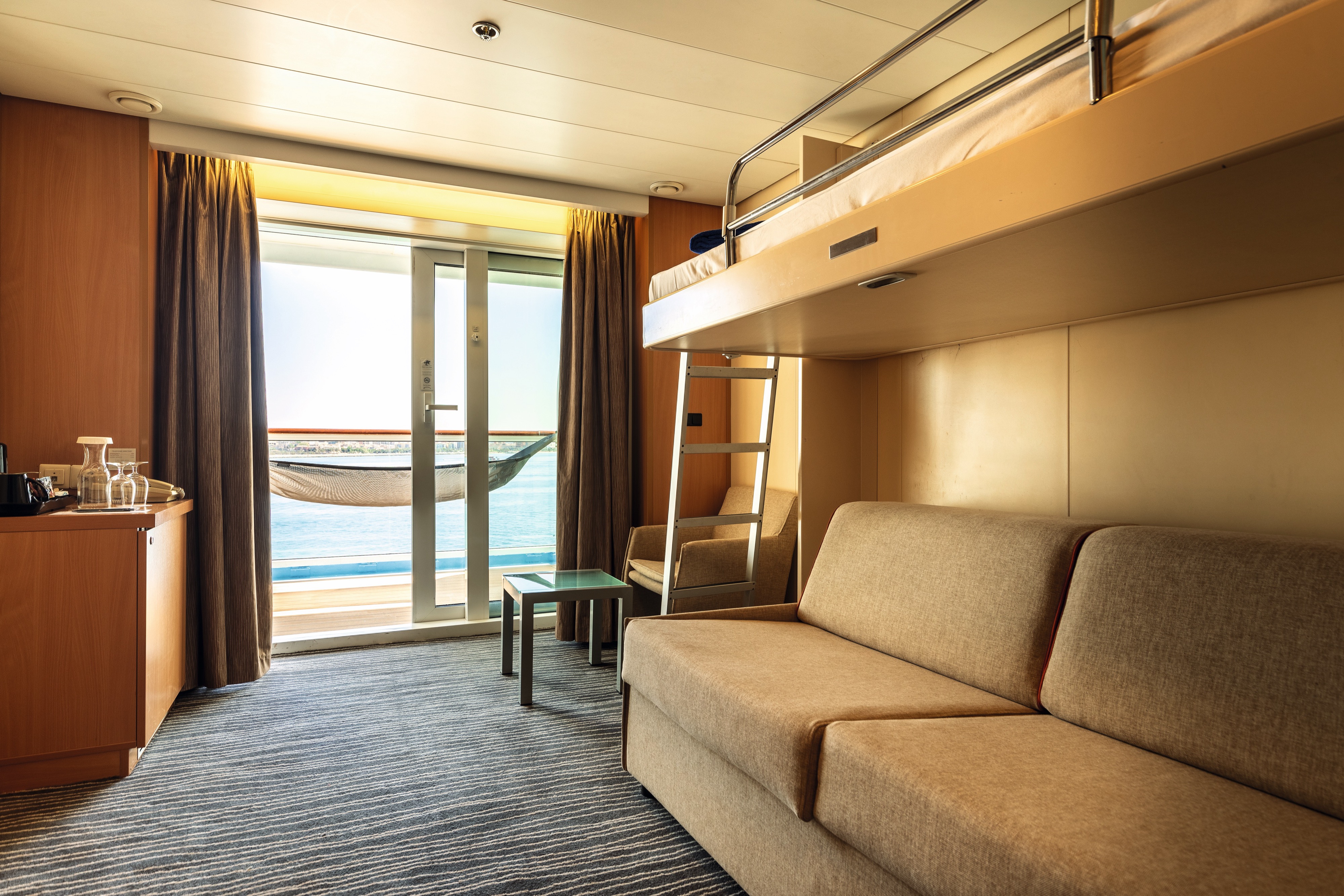 Family Balcony Cabin