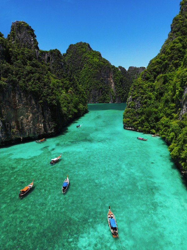 Pi Leh Bay _Pi Leh Lagoon_, Andaman Sea, Mueang Krabi District, Krabi, Thailand