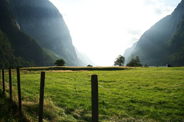 Lysefjord in Rogaland, Norway