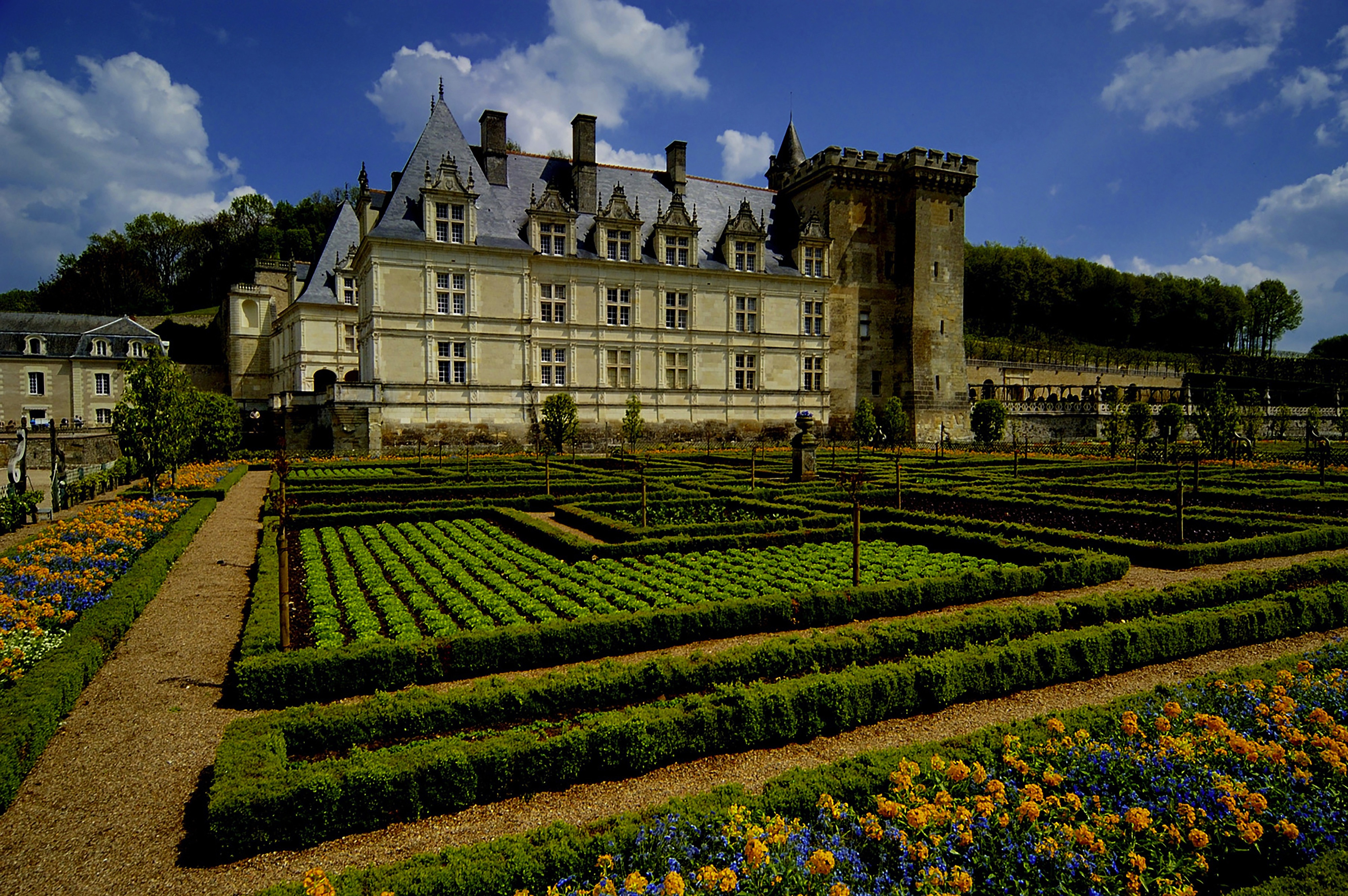 Chateau de Villandry, Loire Valley, France