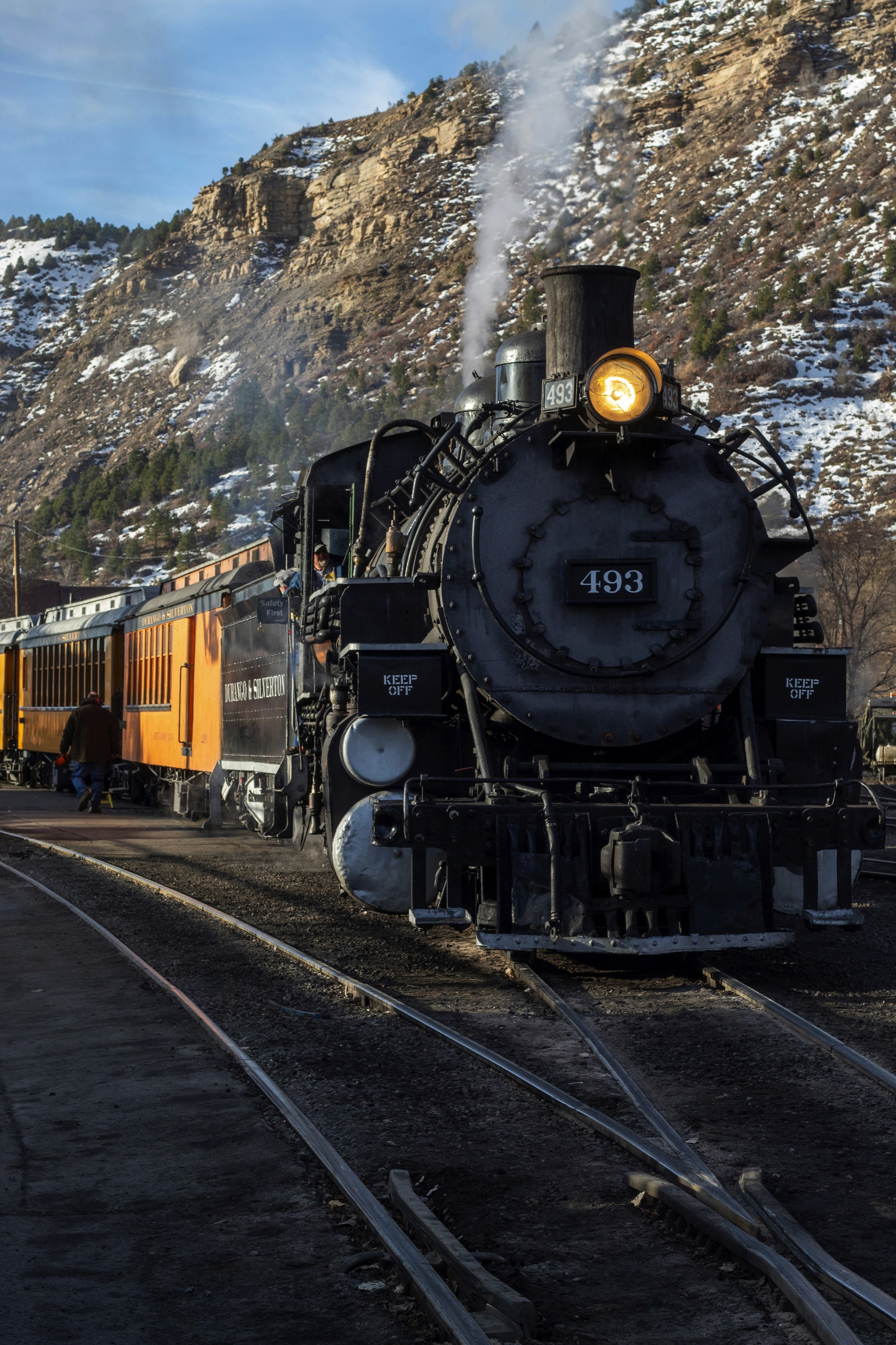 Durango & Silverton Narrow Gauge Railroad, Main Avenue, Durango, CO, USA