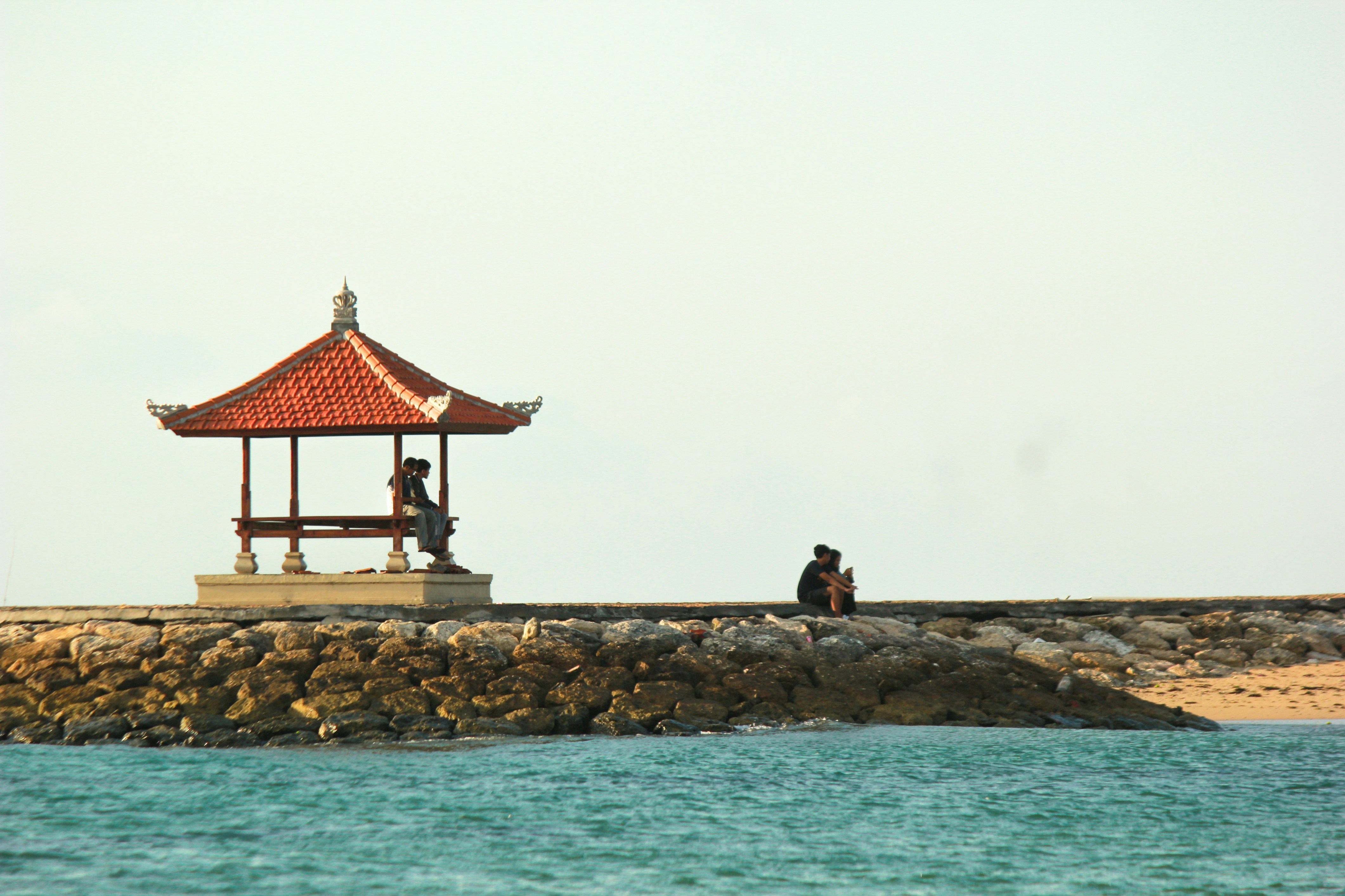 Sanur Beach in Bali, Indonesian
