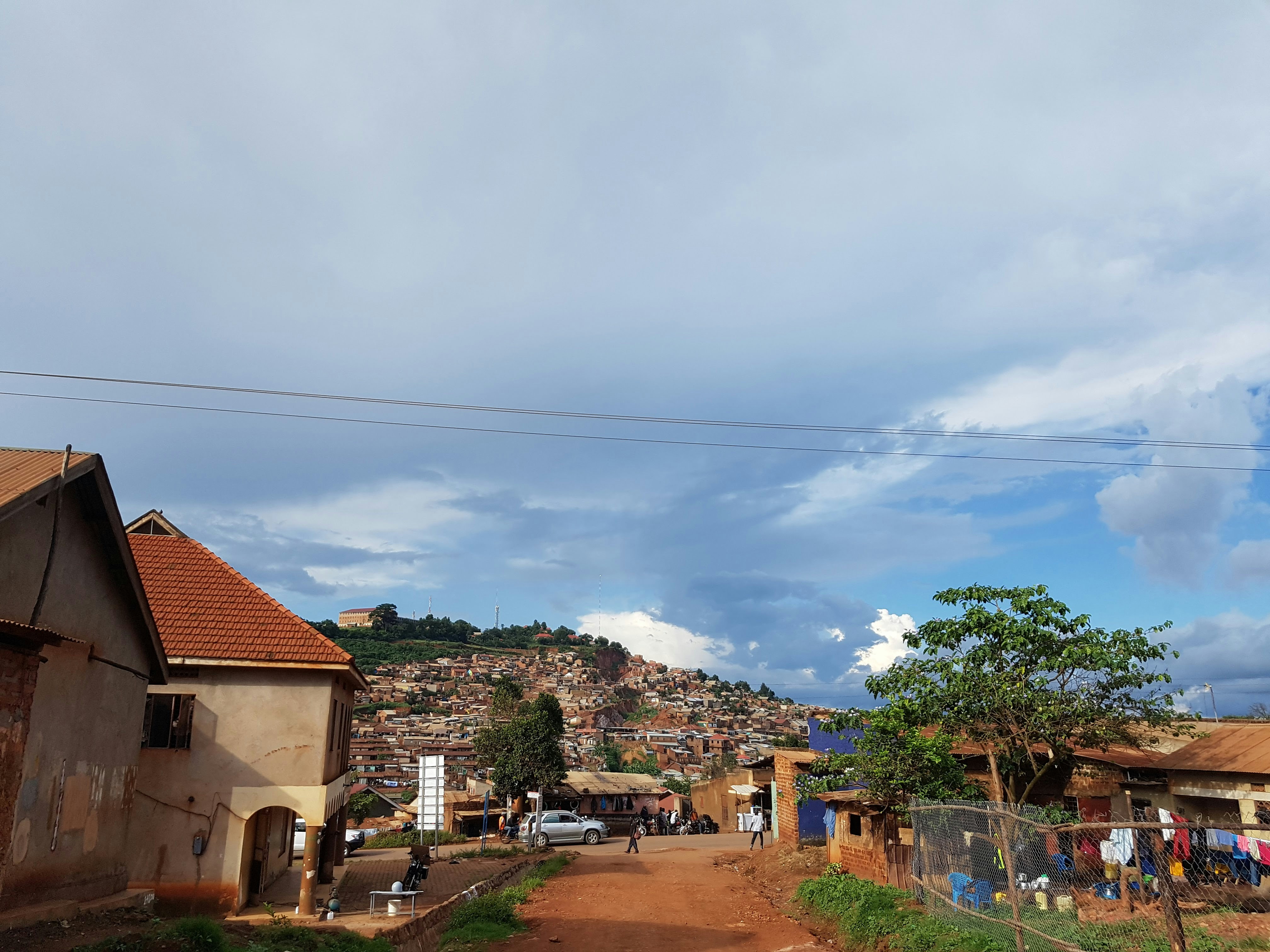 The slums overlooking Mutungo hill in Kampala Mutungo, Uganda