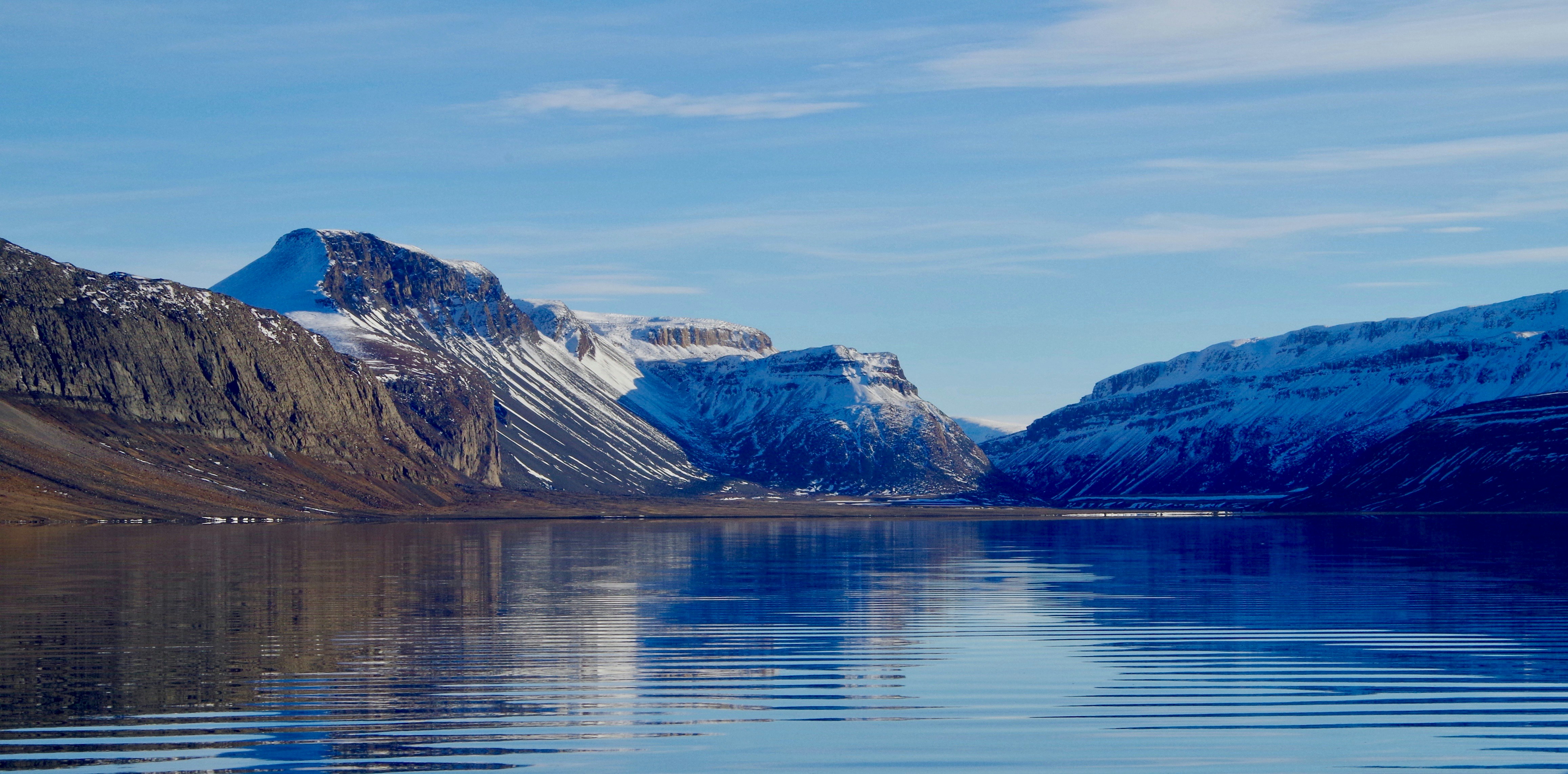 Mountains near Arctic Bay, Nunavut