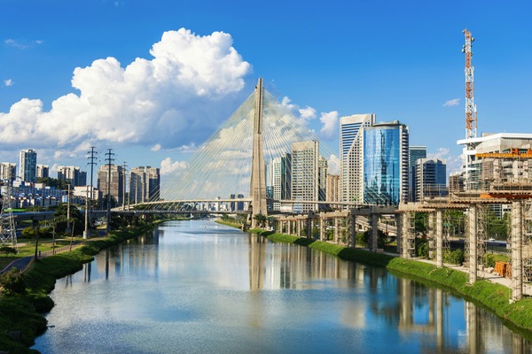 Ponte Estaiada, São Paulo, Brasil