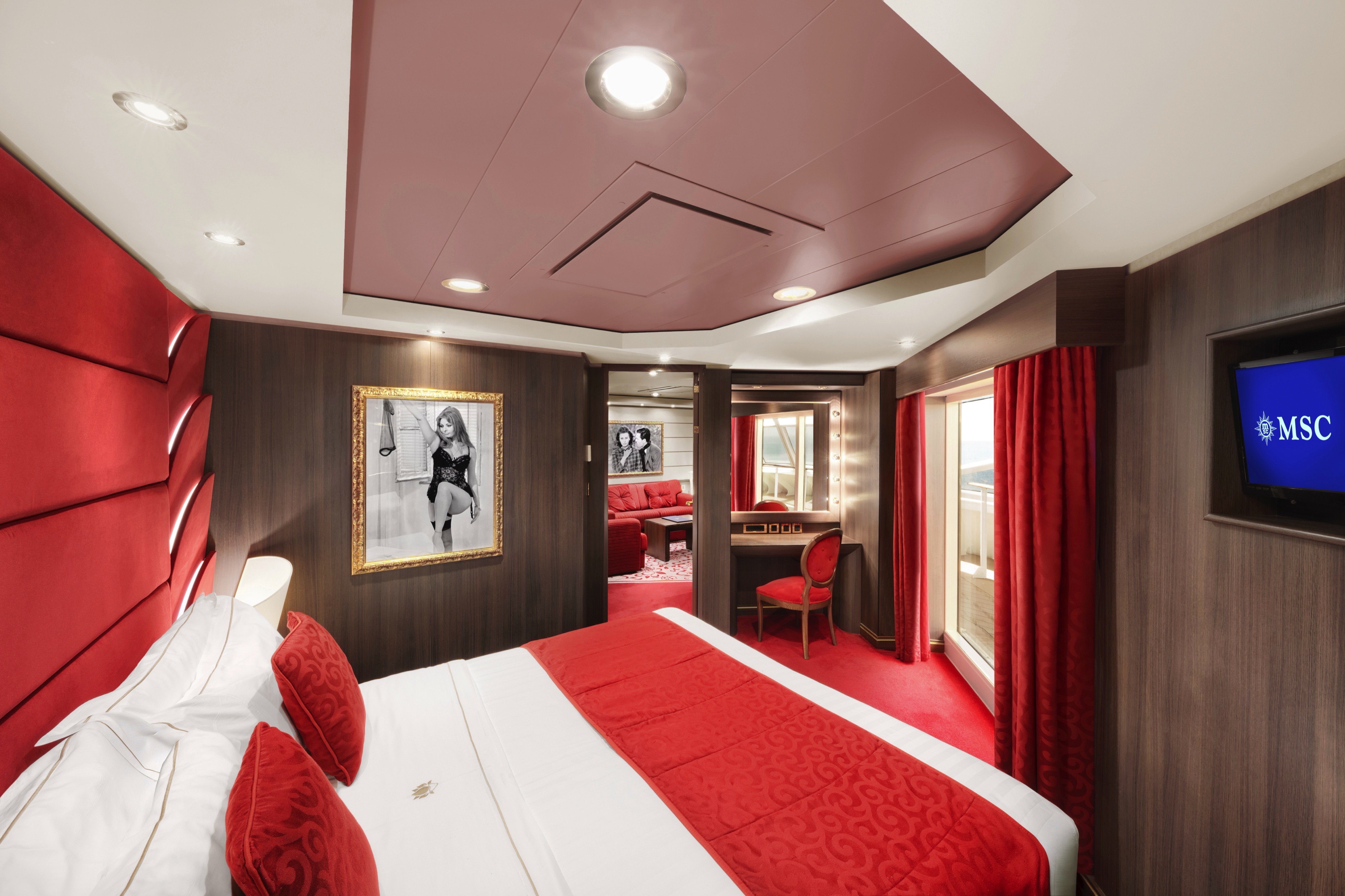 MSC Yacht Club Executive and Family Suite with Balcony
