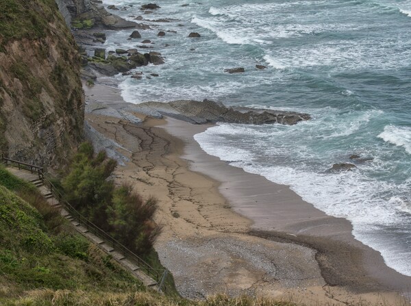 Peñarrubia Beach, Gijón, Spain
