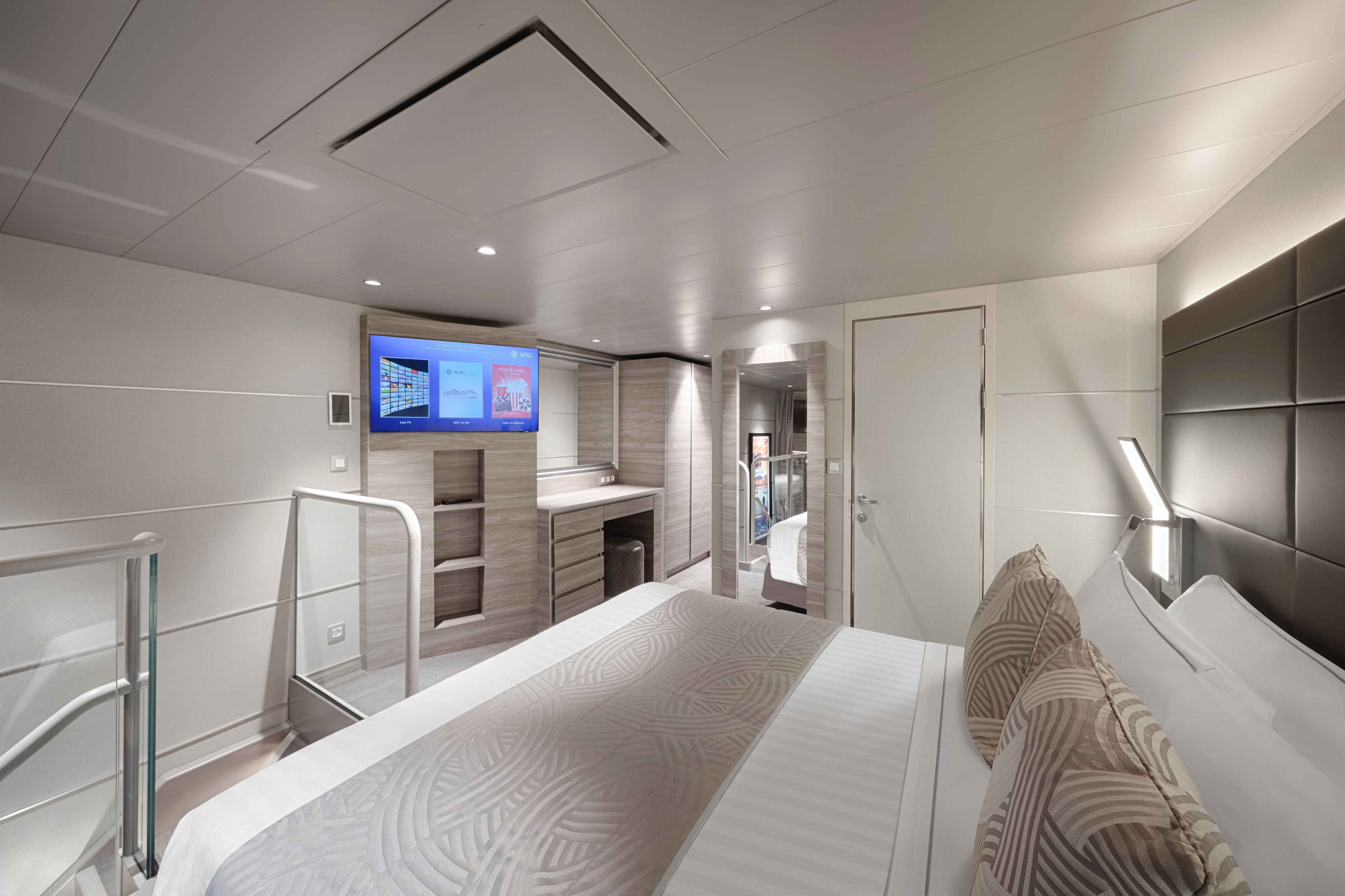 MSC World America: MSC Yacht Club Duplex Suite with Jacuzzi