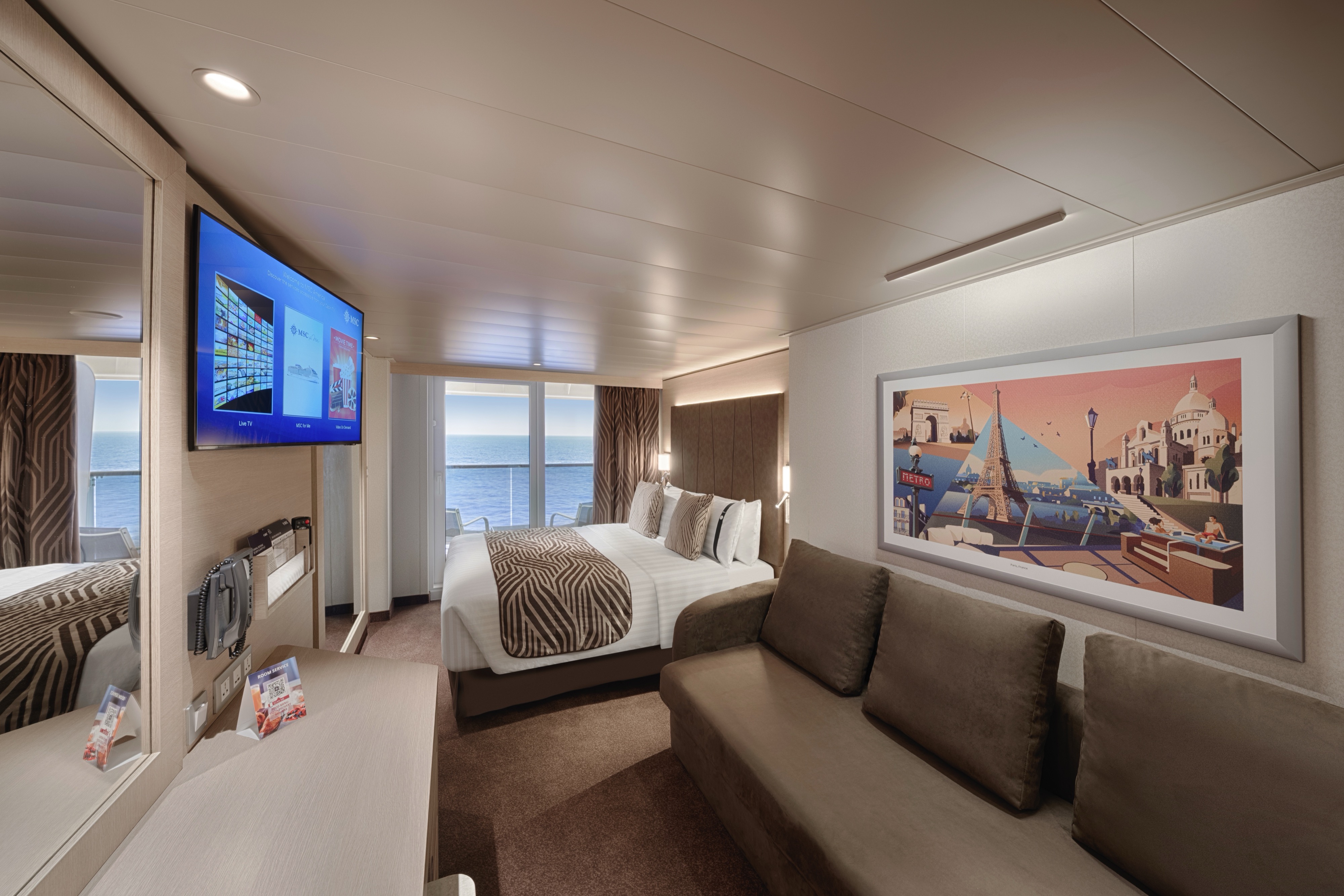 Deluxe Balcony with Partial View