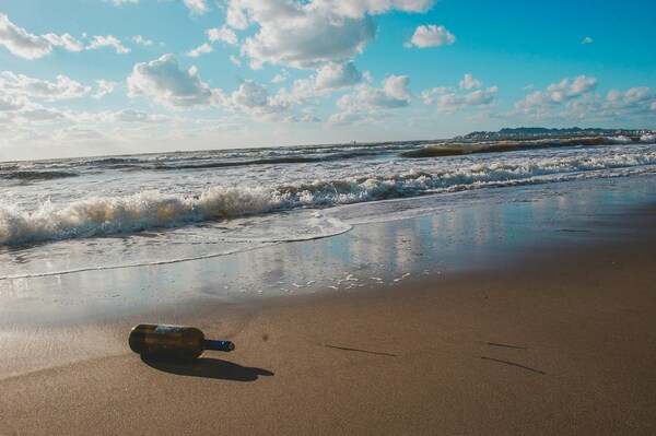 Albanian beach in Durres