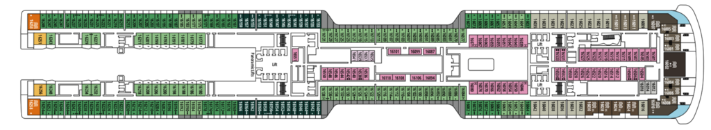 Deck 16 - Fort-de-France