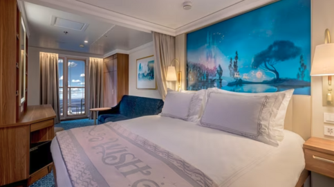 Disney Cruise Line, Disney Wish, Deluxe Family Veranda.png