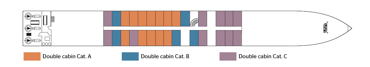 CroisiEurope MS Victor Hugo Main Deck Plan.png