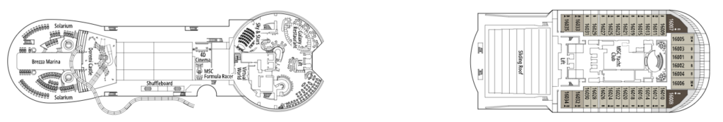 Deck 16 - Acquamarina