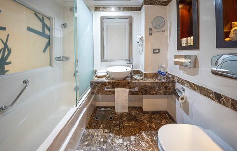 Avalon Waterways MS Farah Deluxe Stateroom Bathroom.jpg