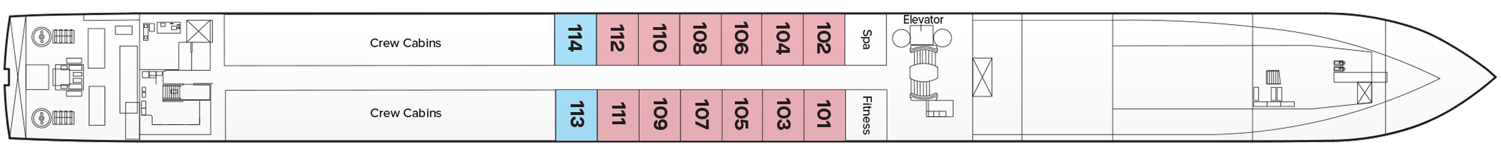 APT Guided Tours & River Cruises APT Solara & APT Ostara Lower Deck.png