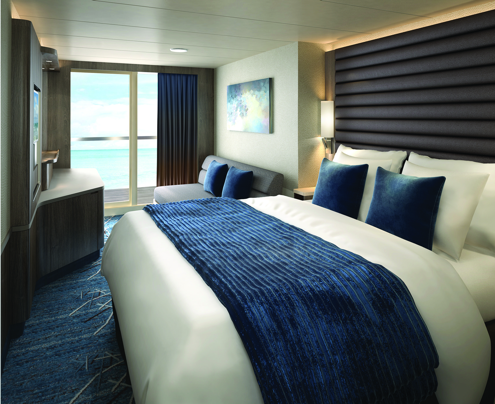 Ncl Norwegian Encore Balcony Stateroom ©Norwegian Cruise Line