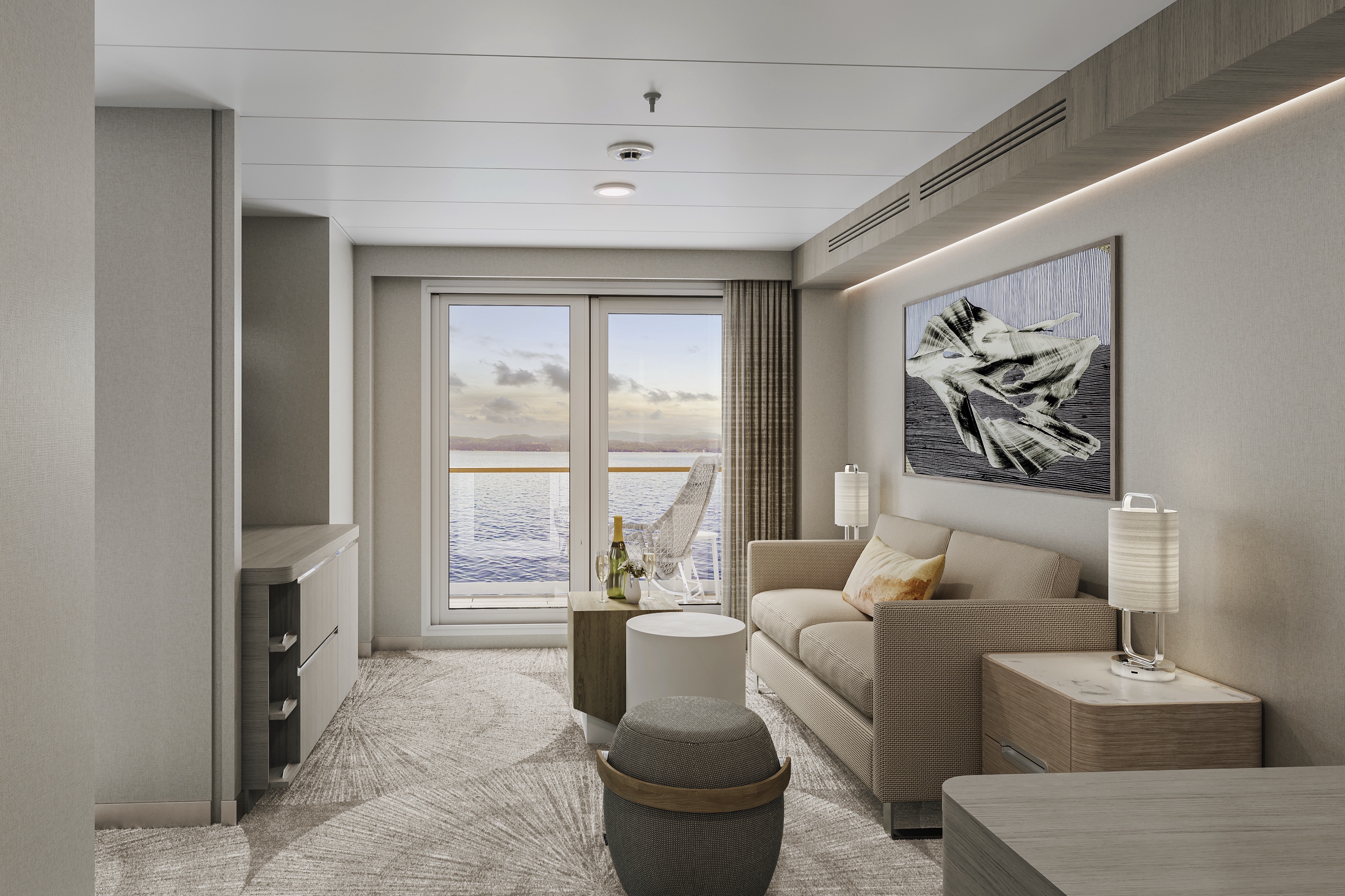 Family Suite with Master Bedroom & Balcony