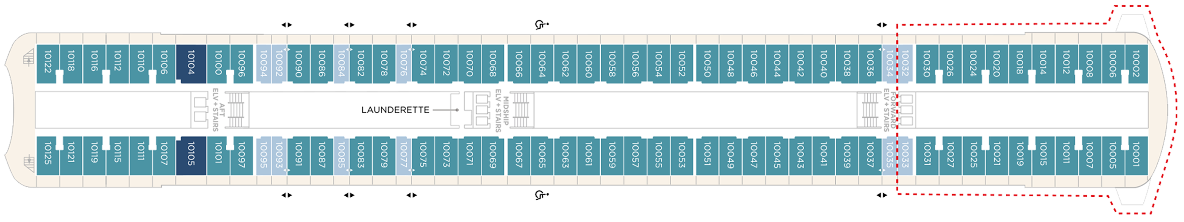 Crystal Cruises Crystal Serenity Deck 10.png