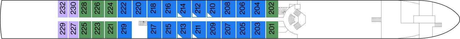Cello Deck deck plan