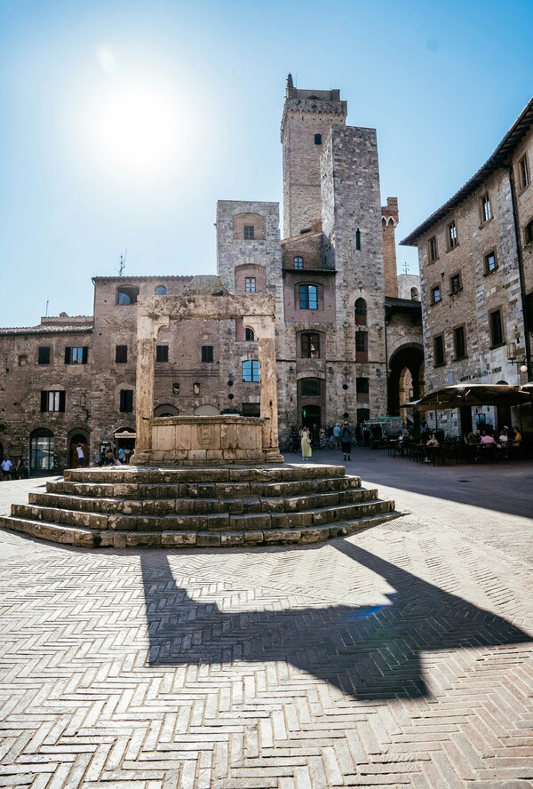 San Gimignano, Siena, Italië