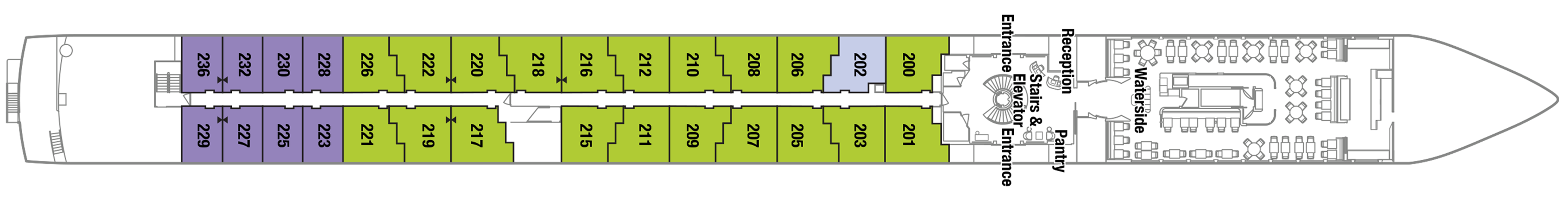 Riverside Luxury Cruises Riverside Debussy & Riverside Ravel Deck 2 Seahorse.png