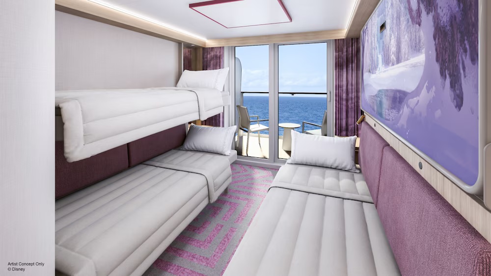 Disney Cruise Line Disney Adventure Stateroom with Veranda WEB © 2026 Disney. All Rights Reserved. Ships’ Registry- The Bahamas. Artist's Impression.jpg
