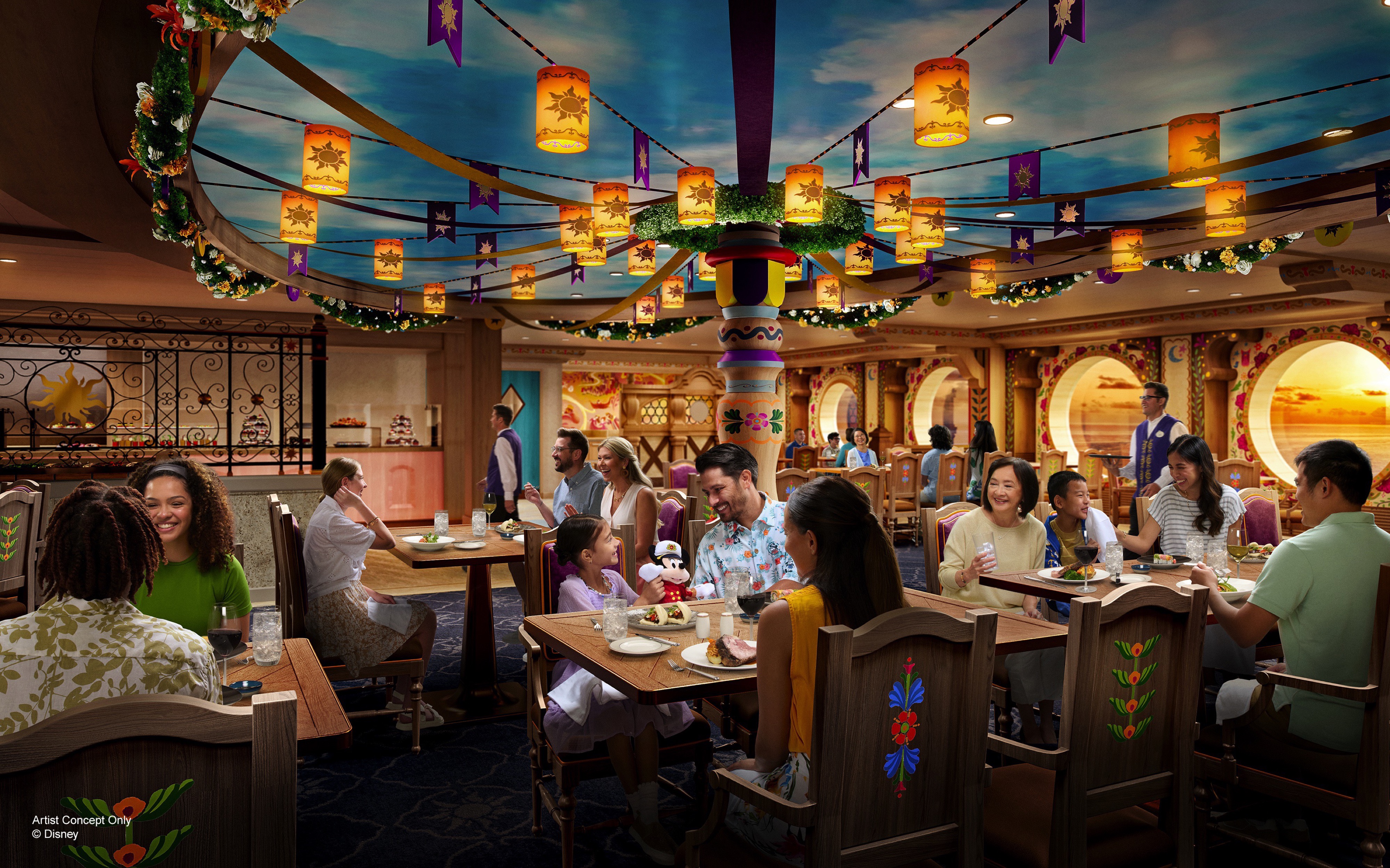 Enchanted Summer Restaurant