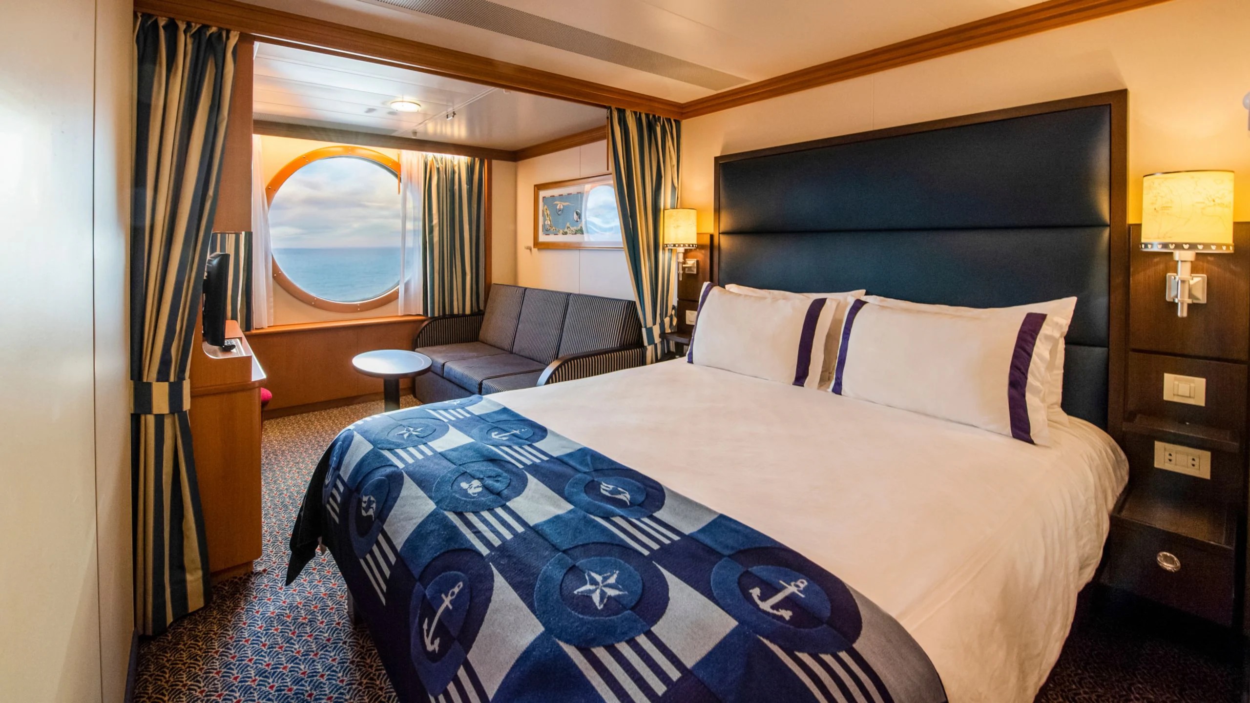 Disney Cruise Line Deluxe Oceanview © 2026 Disney. All Rights Reserved. Ships’ Registry   The Bahamas