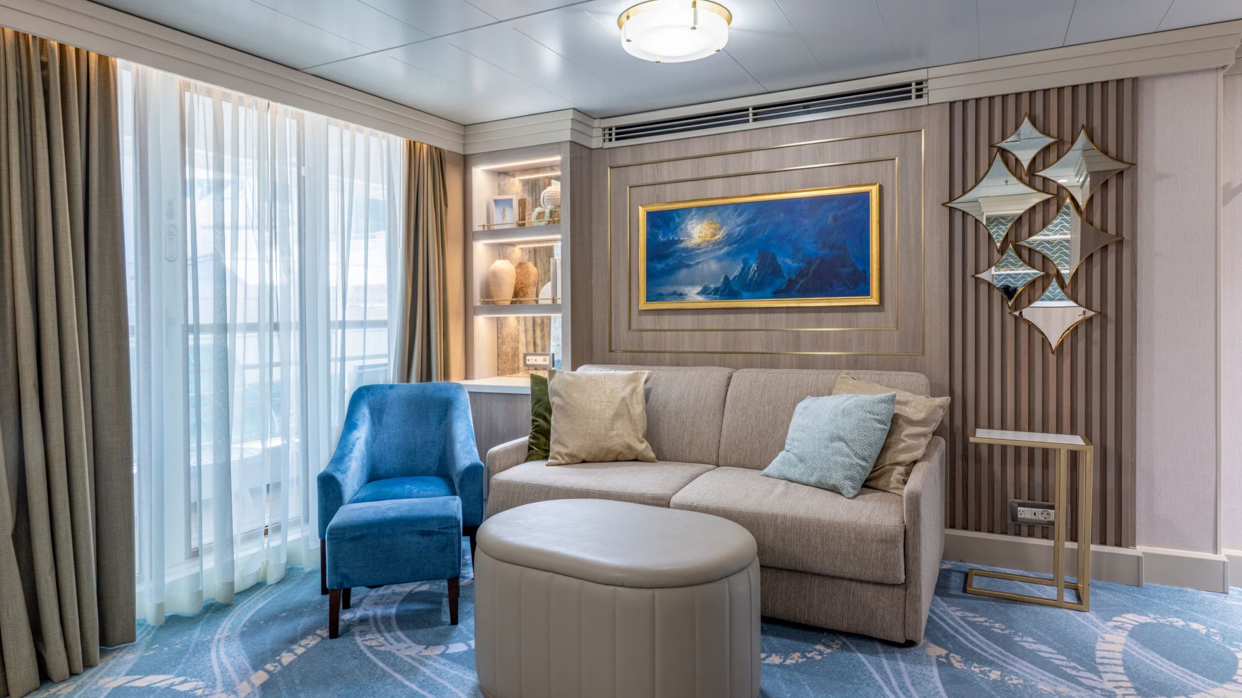 Disney Cruise Line Concierge 1 Bed © 2026 Disney. All Rights Reserved. Ships’ Registry   The Bahamas