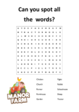 Manorfarmwordsearch
