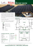 Leith's at beaulieu the lecture theatre