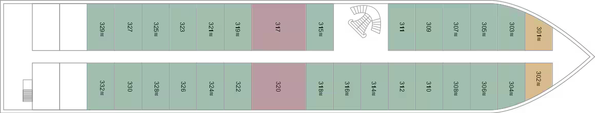Deck 3 deck plan