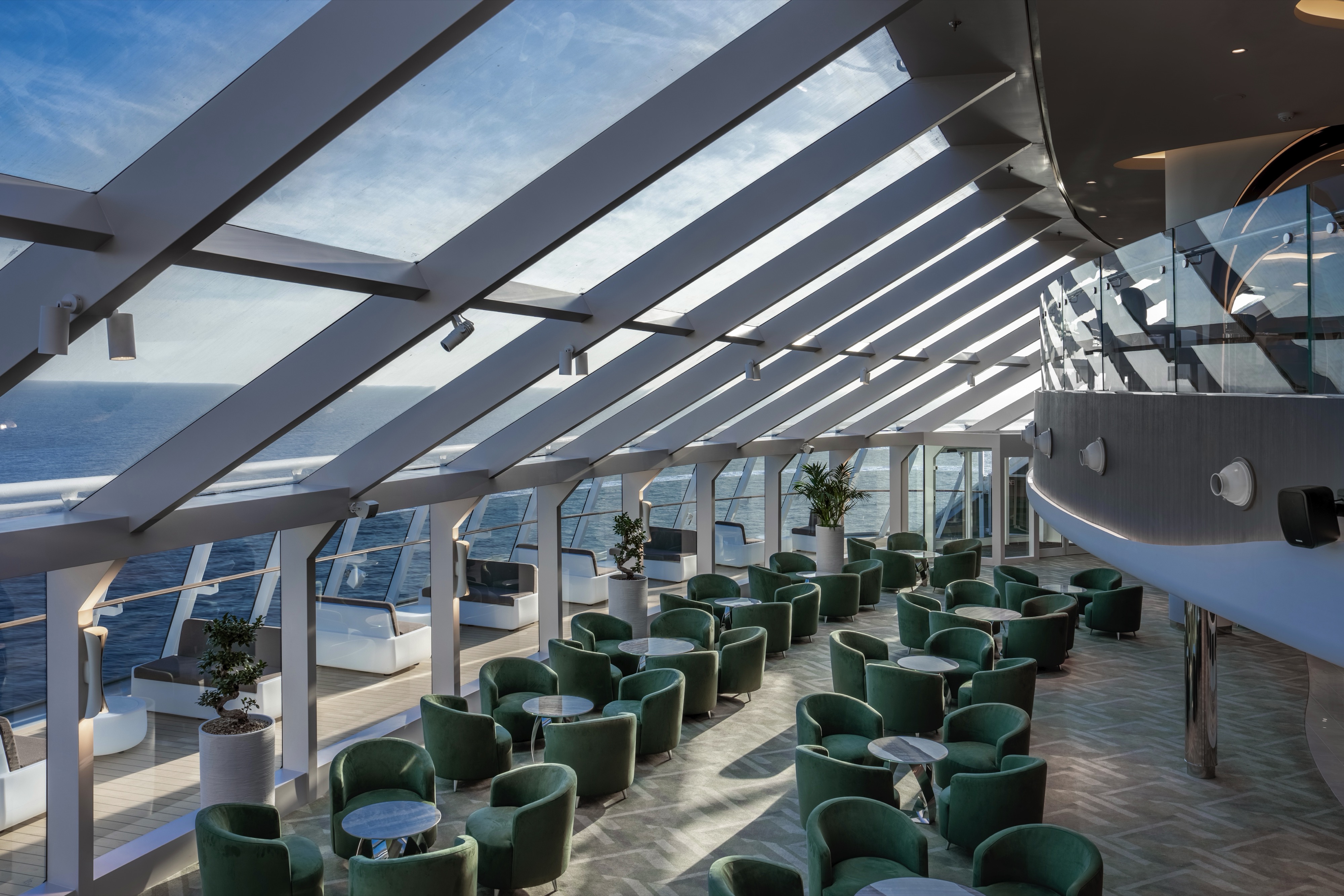 MSC Yacht Club Top Sail Lounge