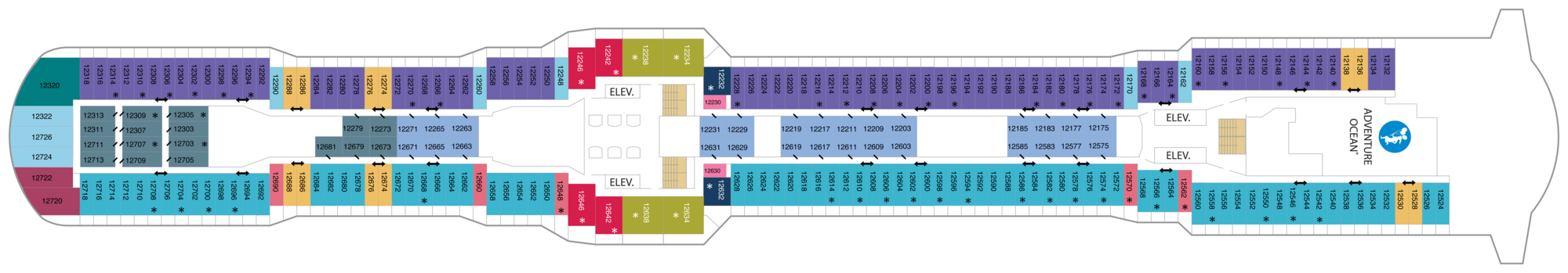 Deck 12 plan
