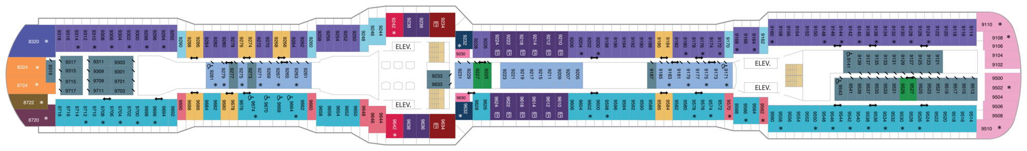 Deck 9 plan