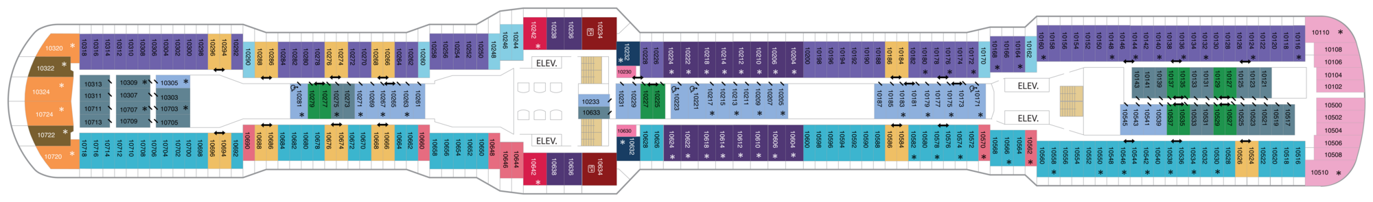 Deck 10 plan