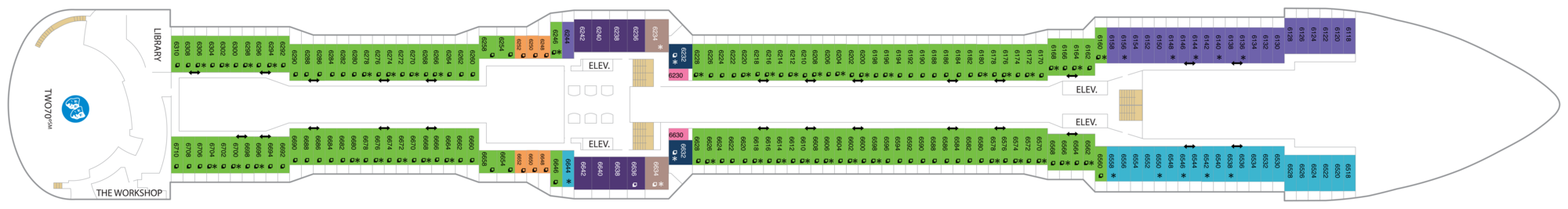 Deck 6 plan