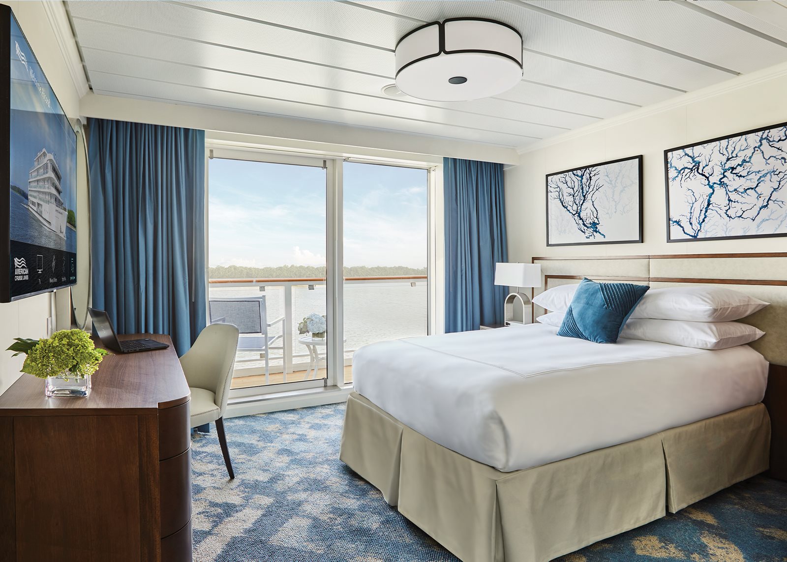 American Cruise Lines American Melody Single Stateroom ©American Cruise Lines