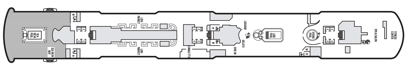 Deck 9 - Lido Deck