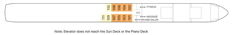 Ama Waterways Ama Viola Piano Deck Plan