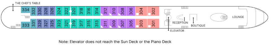 Ama Waterways Ama Viola Violin Deck Plan